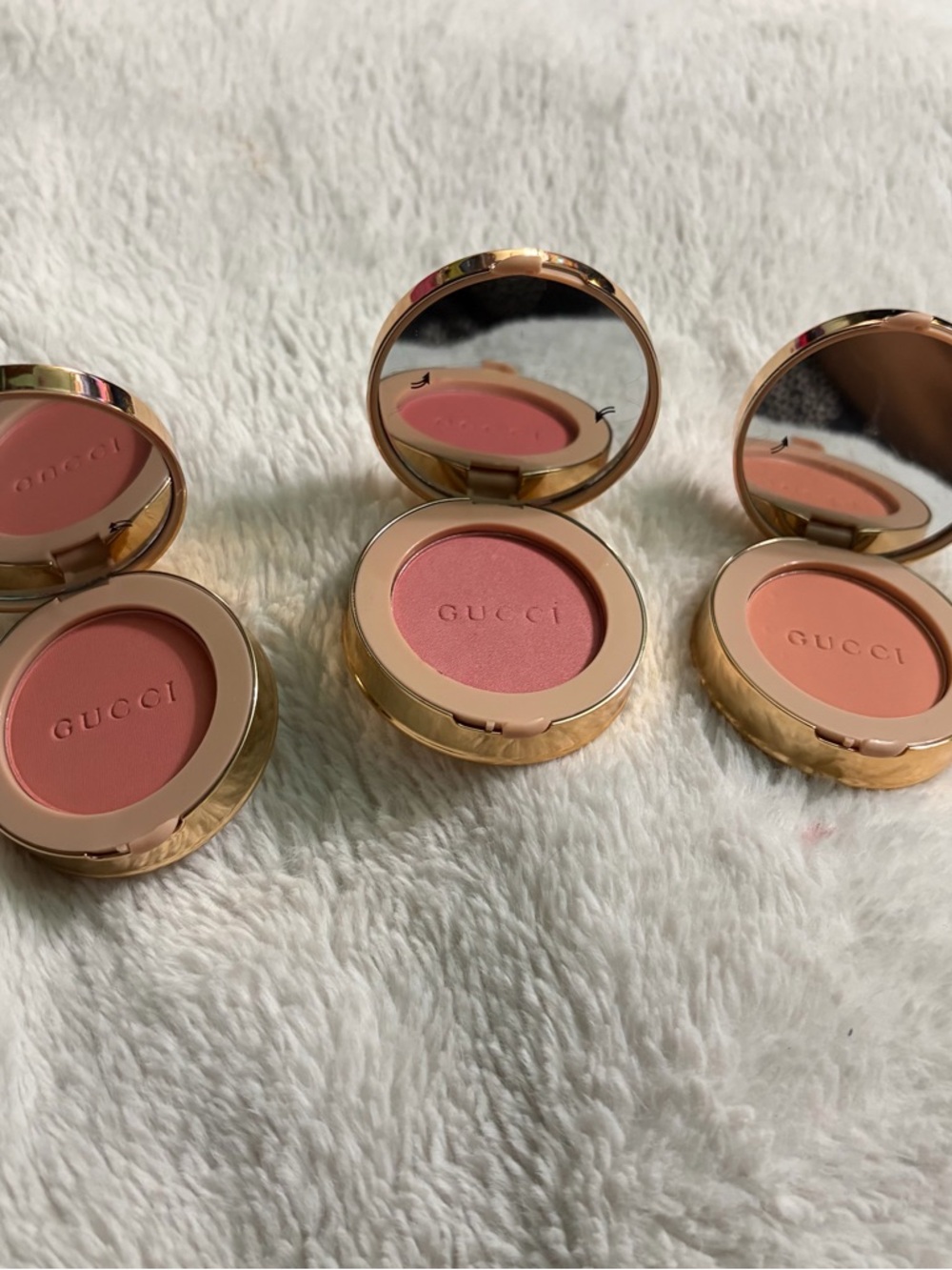 Gucci Blush powder bundle 3(PCS)